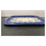 BOLESLAWIEC UNIKAT POLAND POTTERY PLATTER