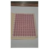 FULL PANE - 100 DEUTSCHES REICH 40 POSTAGE STAMPS
