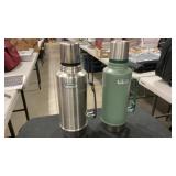 2 STANLEY LARGE THERMOSES
