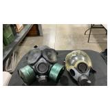 2 GAS MASKS
