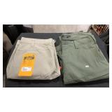 2 PAIRS OF 34X32 PANTS - CARHARTT AND 5.11