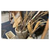 FLOOR VASES W/ DECOR