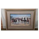 FREDERIC REMINGTON 'A DASH FOR TIMBER'