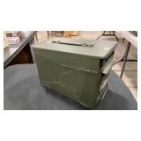 APPROX 200 ROUNDS OF 5.56 MM AMMO IN METAL AMMO CA