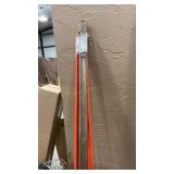 SURVEYOR TRIPOD AND TELESCOPING POLE