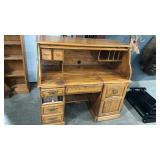 ROLL TOP DESK - MISSING DRAWERS