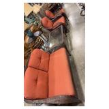 4 PC PATIO SET W/ CUSHIONS