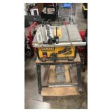 DEWALT 10' TABLE SAW ON STAND