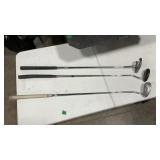3 ASSORTED GOLF PUTTERS