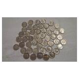 $5 FACE VALUE ROOSEVELT DIMES 90%