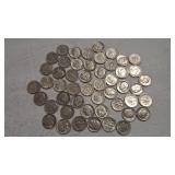 $5 FACE VALUE ROOSEVELT DIMES 90%