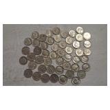 $5 FACE VALUE ROOSEVELT DIMES 90%