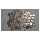 $5 FACE VALUE ROOSEVELT DIMES 90%