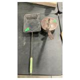 CAMPFIRE ANTQ POPCORN POPPER & CHESTNUT ROASTER