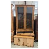 11 SLOT GUN CABINET W/ STORAGE