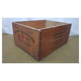 DUPONT RED CROSS EXPLOSIVES CRATE