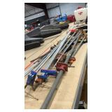 GROUP OF ASSORTED CLAMPS