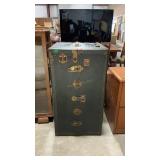 BOOKS TRUNK CO WARDROBE STEAMER TRUNK
