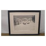 HANS KLEIBER 'ELK IN THE BIGHORNS'