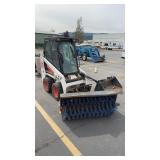 BOBCAT S70 SKID-STEER W/ SWEEPER & BUCKET