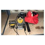 DEWALT ROUTER, ELECTRIC ROUTER, BUFFER AND MORE
