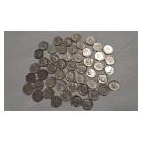 $5 FACE VALUE ROOSEVELT DIMES 90%