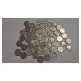 $5 FACE VALUE ROOSEVELT DIMES 90%