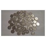 $5 FACE VALUE ROOSEVELT DIMES 90%