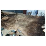 AMERICAN BISON TANNED HIDE