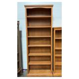 6 SHELF WOOD BOOK CASE