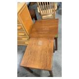 2 - WOOD SIDE TABLES
