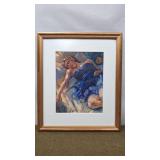 KEN CALL 'BLUE DRESS SLEEPING WOMAN'