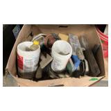 GROUP OF ASSORTED CONCRETE HAND TOOLS