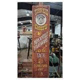 THREE CHIEFS MERCANTILE SIGN