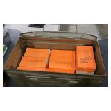 800 ROUNDS OF 45 ACP 225 GR AMMO IN METAL AMMO CAN