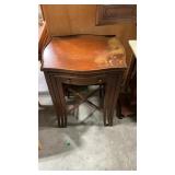 3 - IMPERIAL MAHOGANY NESTING TABLES