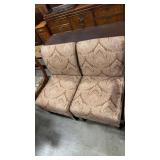 2 - UPHOLSTERED ARMLESS ACCENT CHAIRS