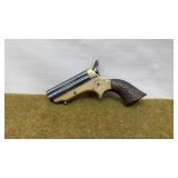 C. SHARPS PEPPERBOX 4 .22 SHORT DERRINGER PISTOL