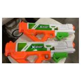 2 - ZURU X SHOT WATER GUNS