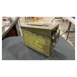 APPROX 300 ROUNDS OF 38 SPL AMMO IN METAL AMMO CAN