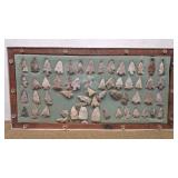 ARROWHEAD ASSORTMENT IN VTG WOOD CASE