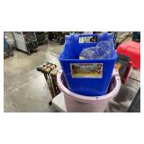 AG FEEDER BINS AND HAY BAG