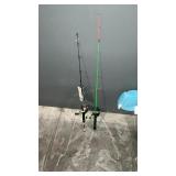 2 ICE FISHING ROD & REELS INC: CLAM & TCR
