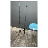 2 ICE FISHING ROD & REELS INC: OMEN & SHAKESPEAR