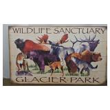 WOOD GLACER PARK WALL ART