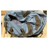 3 NORTH START DUFFEL BAGS AND 2 FOLDING STADIUM SE