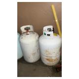 2- 35 LB PROPANE TANKS