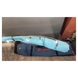 BURTON ANTLER 51.5 SNOWBOARD W/ BURTON BAG & SKI