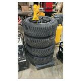 4 LAWFENN FIT ICE STUDDED TIRES 225/60R18 W/ TOURE