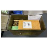 APPROX 875 ROUNDS OF 45 AUTO AMMO - OLDER IN METAL